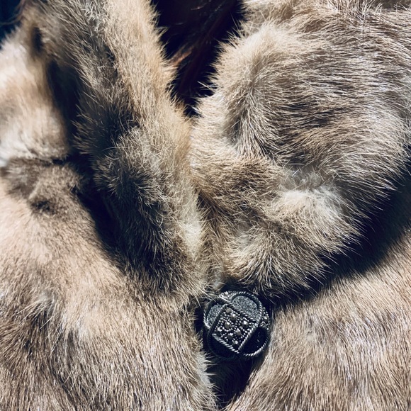 Vintage mink fur coat - Picture 4 of 7